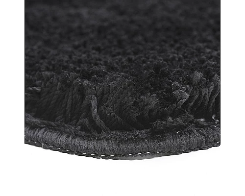 Купить Коврик для ванной комнаты WasserKRAFT Kammel 55х57 BM-8346 Black в магазине сантехники Santeh-Crystal.ru