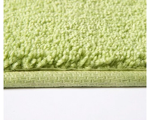 Купить Коврик для ванной комнаты WasserKRAFT Kammel 80х50 BM-1201 Зеленый в магазине сантехники Santeh-Crystal.ru