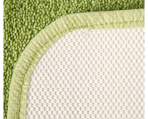 Купить Коврик для ванной комнаты WasserKRAFT Kammel 80х50 BM-1201 Зеленый в магазине сантехники Santeh-Crystal.ru