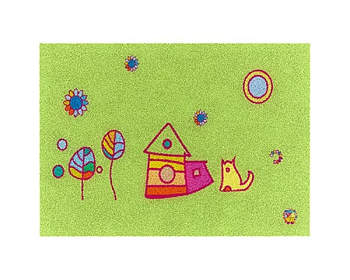 Купить Коврик для ванной комнаты WasserKRAFT Kammel 80х50 BM-1201 Зеленый в магазине сантехники Santeh-Crystal.ru