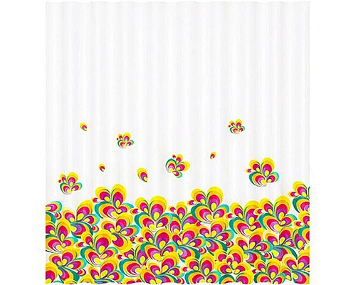 Приобрести Штора для ванны WasserKRAFT Leine 180х220 SC-50101 Мультицвет в магазине сантехники Santeh-Crystal.ru