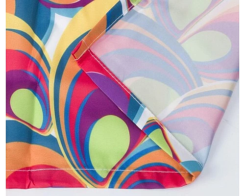 Приобрести Штора для ванны WasserKRAFT Leine 180х220 SC-50101 Мультицвет в магазине сантехники Santeh-Crystal.ru