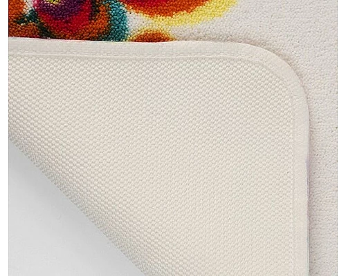 Заказать Коврик для ванной комнаты WasserKRAFT Leine 80х50 BM-5002 Мультицвет в магазине сантехники Santeh-Crystal.ru