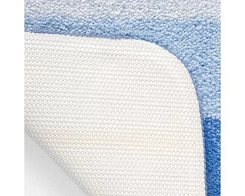 Заказать Коврик для ванной комнаты WasserKRAFT Lopau 75х45 BM-1101 Синий в магазине сантехники Santeh-Crystal.ru