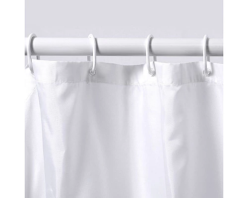 Купить Штора для ванны WasserKRAFT Main 180x200 SC-47101 Белая в магазине сантехники Santeh-Crystal.ru