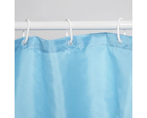Заказать Штора для ванны WasserKRAFT Oder 180x200 SC-30201 Голубая в магазине сантехники Santeh-Crystal.ru