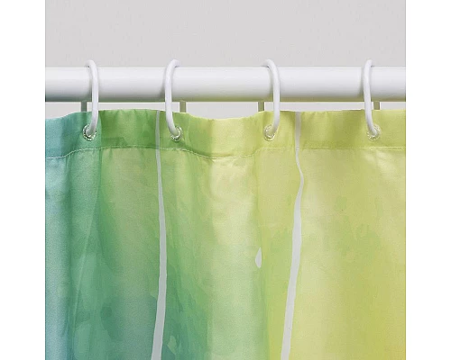 Купить Штора для ванны WasserKRAFT Rossel 180х200 SC-57102 Белая в магазине сантехники Santeh-Crystal.ru