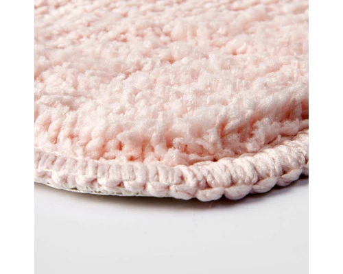 Купить Коврик для ванной комнаты WasserKRAFT Vils 75х45 BM-1011 Розовый в магазине сантехники Santeh-Crystal.ru