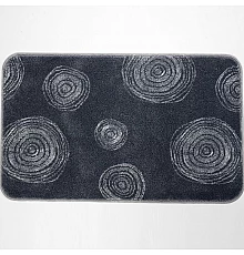 Коврик для ванной комнаты WasserKRAFT Wern 75х45 BM-3302 Серый