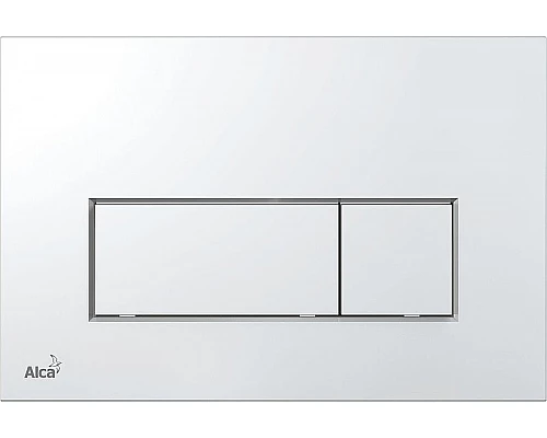 Купить Инсталляция Alcaplast AM101/1120-4:1 RU M571-0001 для унитаза с клавишей смыва Хром глянец в магазине сантехники Santeh-Crystal.ru