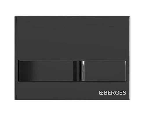 Купить Инсталляция Berges Novum L6 040216 для унитаза с Черной глянцевой клавишей смыва в магазине сантехники Santeh-Crystal.ru