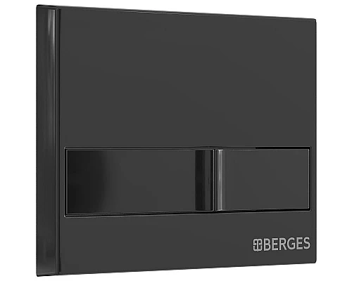 Купить Инсталляция Berges Novum L6 040216 для унитаза с Черной глянцевой клавишей смыва в магазине сантехники Santeh-Crystal.ru