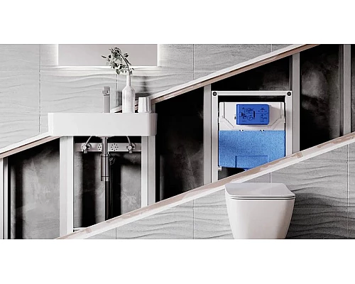 Купить Инсталляция Ideal Standard Prosys TT00007/115AC для унитаза с Белой клавишей смыва в магазине сантехники Santeh-Crystal.ru