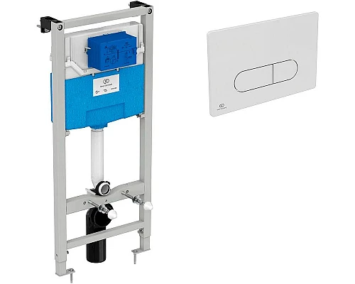 Купить Инсталляция Ideal Standard Prosys TT00007/115AC для унитаза с Белой клавишей смыва в магазине сантехники Santeh-Crystal.ru