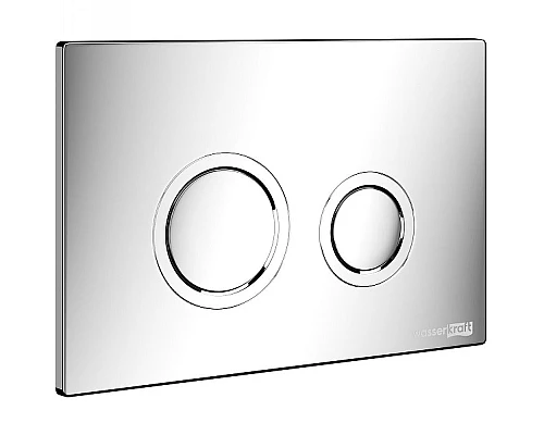 Заказать Смывной бачок WasserKRAFT Aller 10TLT.031.ME.CH01 для унитаза с клавишей смыва Хром в магазине сантехники Santeh-Crystal.ru