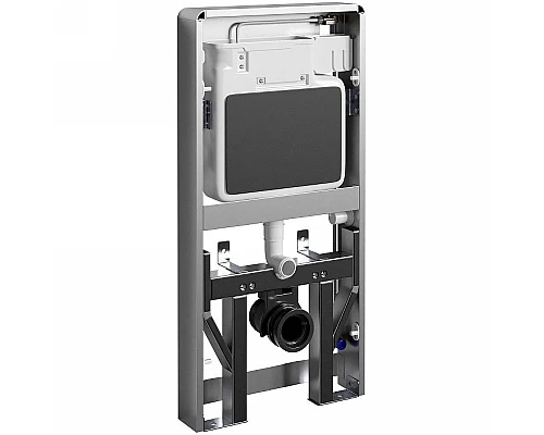 Приобрести Инсталляция WasserKRAFT Naab 86TLT.040.SE.BL для унитаза Черная в магазине сантехники Santeh-Crystal.ru