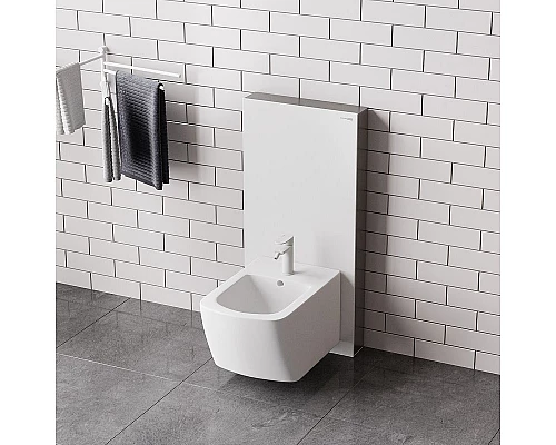 Купить Инсталляция WasserKRAFT Naab 86BDT.050.WH для биде Белая в магазине сантехники Santeh-Crystal.ru