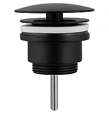 Донный клапан Abber AF0012B Черный матовый