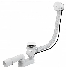 Слив-перелив Alcaplast A51BM полуавтомат Белый