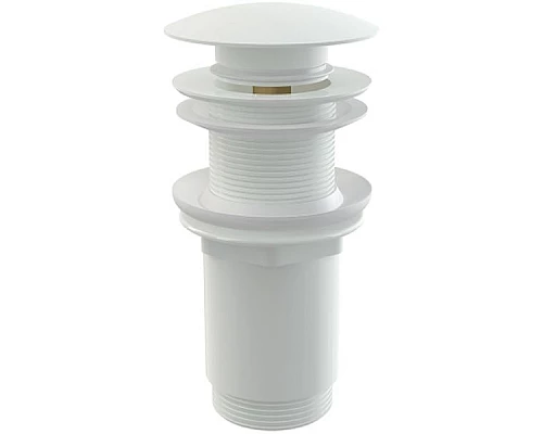 Заказать Донный клапан Alcaplast A395B click-clack Белый в магазине сантехники Santeh-Crystal.ru