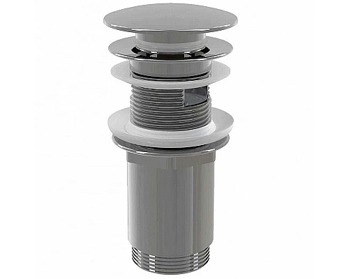 Приобрести Донный клапан Alcaplast A392C click-clack Хром в магазине сантехники Santeh-Crystal.ru