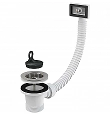 Выпуск для кухонной мойки Alcaplast A331 Нержавеющая сталь