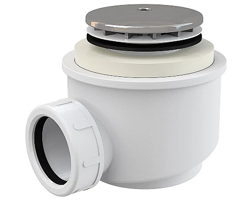 Заказать Сифон для душевого поддона Alcaplast A47CR-50 Хром в магазине сантехники Santeh-Crystal.ru