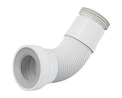 Приобрести Фановая труба Alcaplast A970 гофровая Белый в магазине сантехники Santeh-Crystal.ru