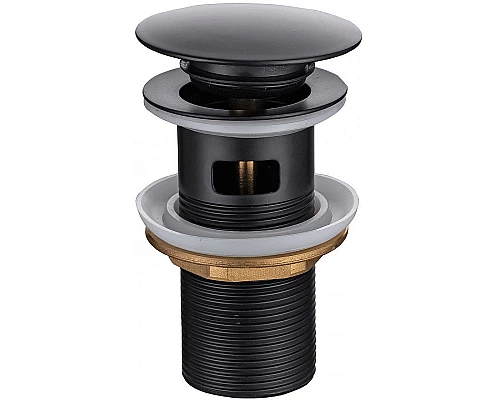 Приобрести Донный клапан Allen Brau Priority 5.31023-31 click-clack Черный матовый в магазине сантехники Santeh-Crystal.ru