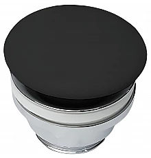 Донный клапан Artceram ACA038 03 00 click-clack Черный