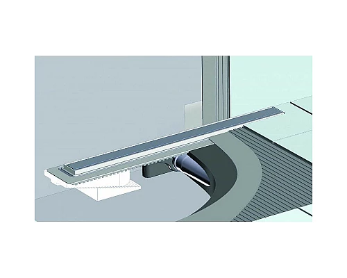 Купить Душевой лоток Berges B1 Antik 700 092125 с решеткой Золото глянец в магазине сантехники Santeh-Crystal.ru