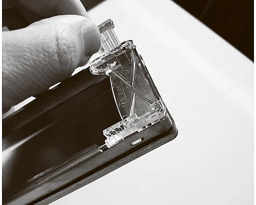 Купить Душевой лоток Berges B1 Keramik 500 090016 с решеткой Хром матовый в магазине сантехники Santeh-Crystal.ru