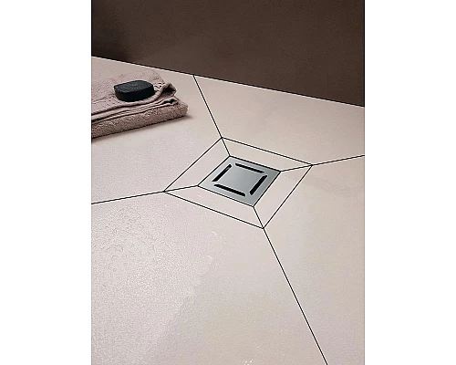 Купить Душевой трап Berges Platz Norma 150x150 091059 с решеткой Хром в магазине сантехники Santeh-Crystal.ru