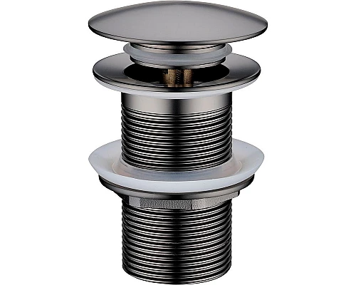 Заказать Донный клапан Boheme 612-GM click-clack Оружейная сталь в магазине сантехники Santeh-Crystal.ru