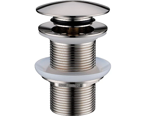 Приобрести Донный клапан Boheme 612-NB click-clack Никель брашированный в магазине сантехники Santeh-Crystal.ru