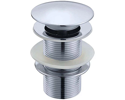 Купить Донный клапан Boheme Brillante 612 click-clack Хром в магазине сантехники Santeh-Crystal.ru