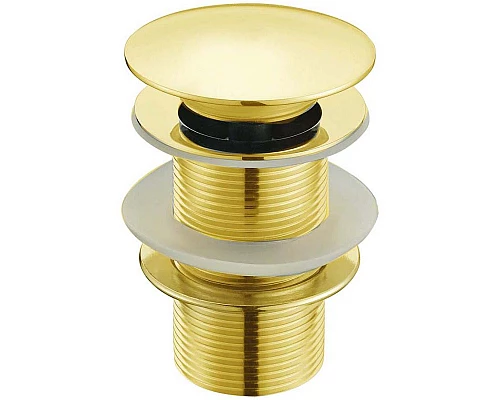 Заказать Донный клапан Boheme Imperiale 611 click-clack Золото в магазине сантехники Santeh-Crystal.ru