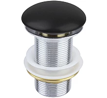 Донный клапан Bronze de Luxe 1001B click-clack Черный