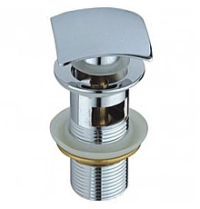 Донный клапан CeramaLux RD005 Click-Clack Хром