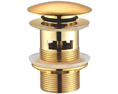 Приобрести Донный клапан CeramaLux RD011 Click-Clack Золото в магазине сантехники Santeh-Crystal.ru