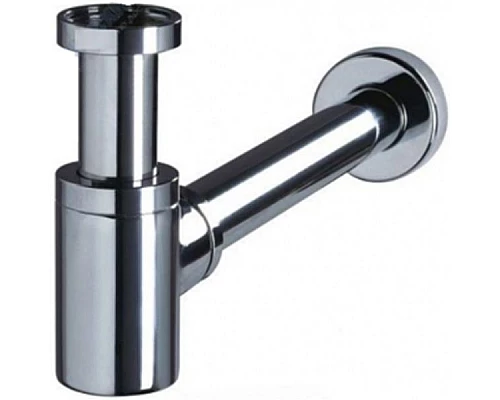 Заказать Сифон для раковины CeramaLux С-057 Хром в магазине сантехники Santeh-Crystal.ru