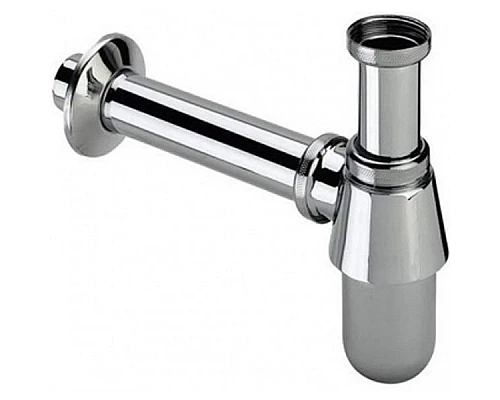 Купить Сифон для раковины CeramaLux С-056 Хром в магазине сантехники Santeh-Crystal.ru