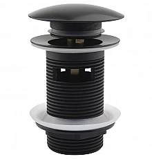 Донный клапан CeramaLux BB-005 Click-Clack Черный матовый