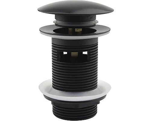 Заказать Донный клапан CeramaLux BB-005 Click-Clack Черный матовый в магазине сантехники Santeh-Crystal.ru