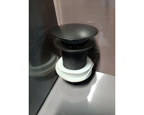 Приобрести Донный клапан CeramaLux BB-006 Click-Clack Черный матовый в магазине сантехники Santeh-Crystal.ru