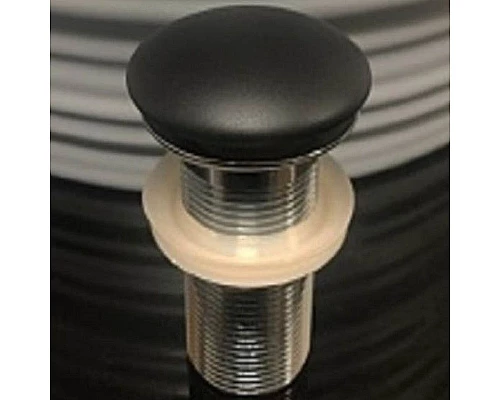 Приобрести Донный клапан CeramaLux RD026 Черный матовый в магазине сантехники Santeh-Crystal.ru