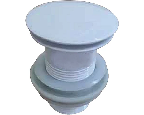 Заказать Донный клапан CeramaLux RD002GW click-clack Белый глянцевый в магазине сантехники Santeh-Crystal.ru