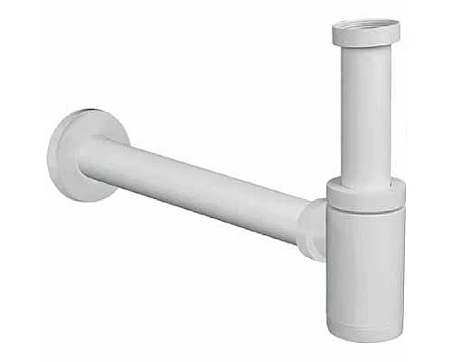 Заказать Сифон для раковины CeramaLux C-057MW(MWBC-036) Белый матовый в магазине сантехники Santeh-Crystal.ru