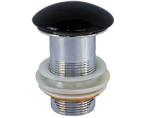 Заказать Донный клапан CeramaLux RD018 clik-clack Черный глянцевый в магазине сантехники Santeh-Crystal.ru