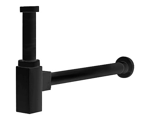 Сифон для раковины Cezares Czr CZR-B-SMQ-NOP Черный матовый